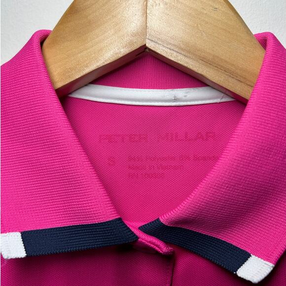 Peter Millar Top Women S Pink Golf Shirt Collared Sport Outdoor Active Preppy - Picture 3 of 6